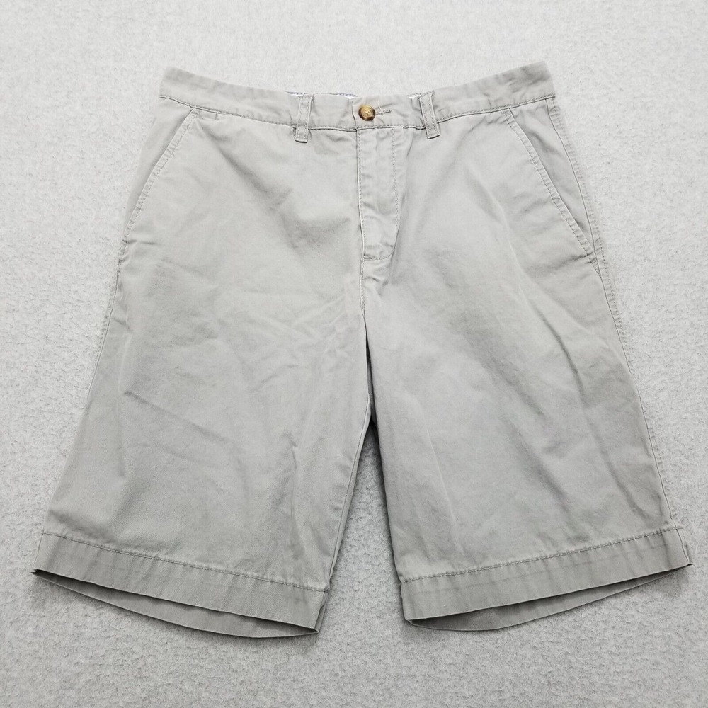 Tommy Hilfiger Shorts Mens 32 Gray Casual Chino Pockets Outdoor Casual